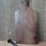 Walnut Cheese Board With Knife