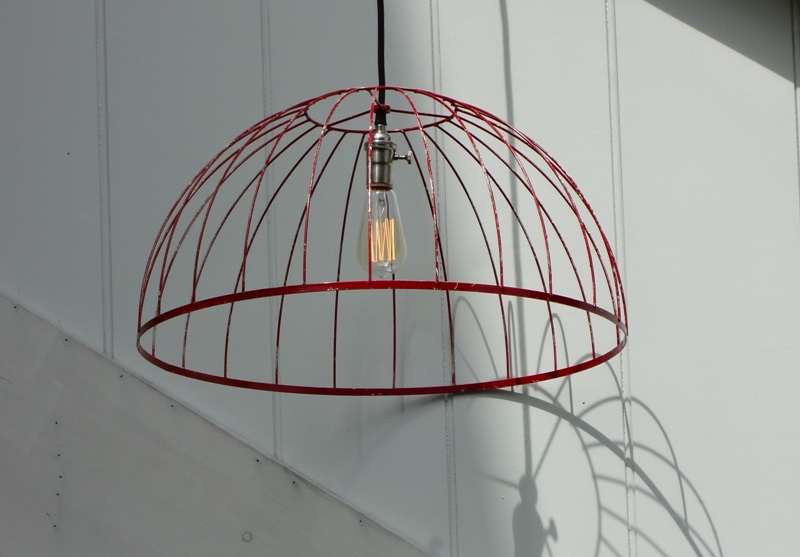 Red Cage Pendant